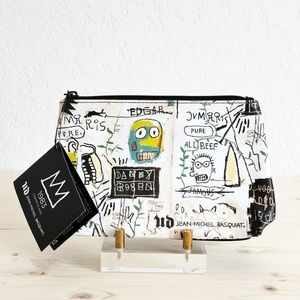 NWT ✩ Urban Decay x Jean Michel Basquiat Cosmetic Bag